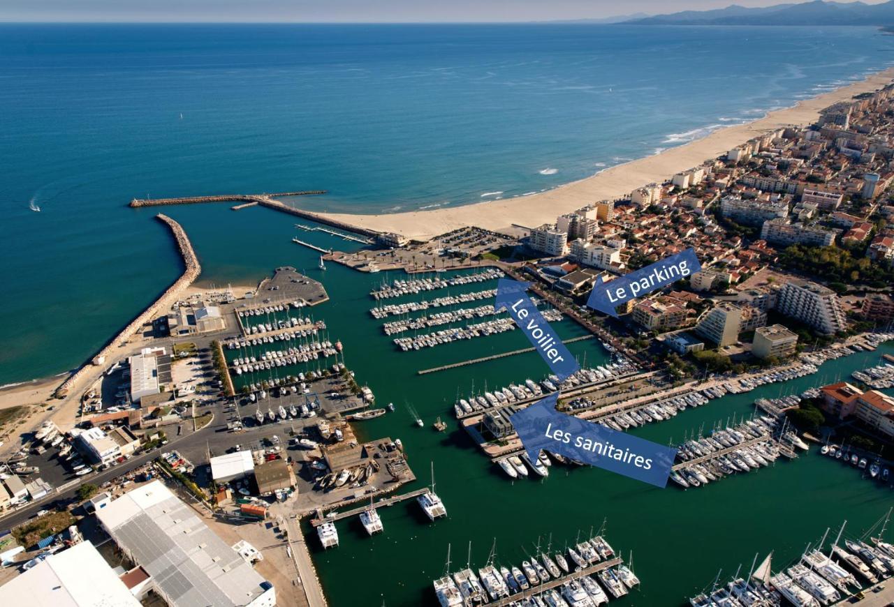 Hotel Voilier A Quai Au Calme Canet-en-Roussillon Exteriér fotografie